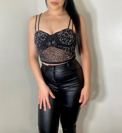 Aimee Sequin Top